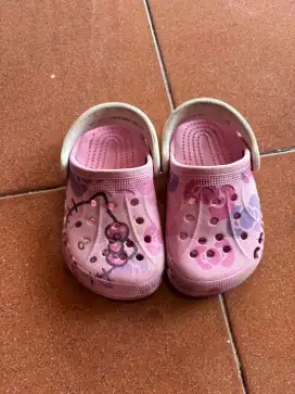 Sandal anak second crocs size 25