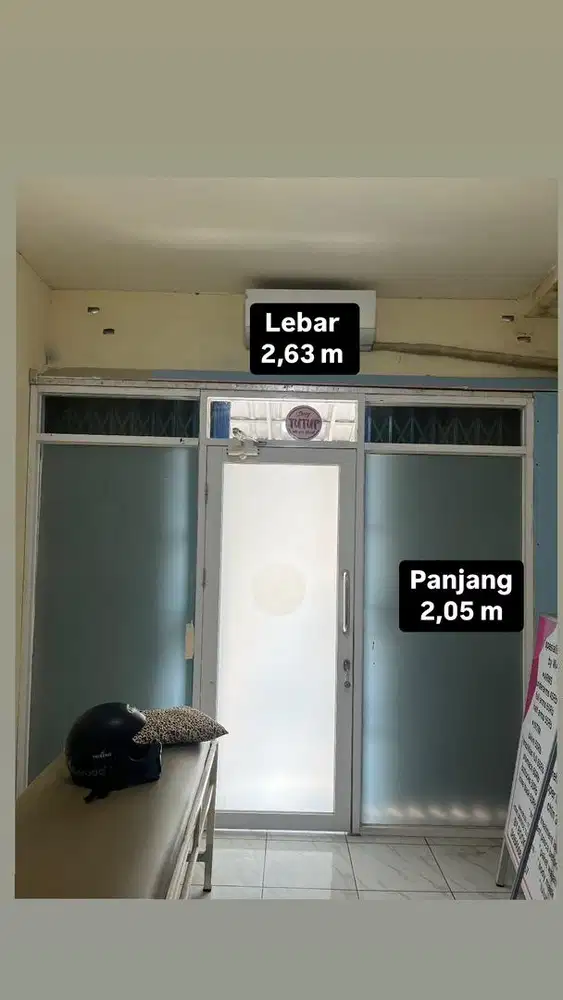 Pintu kaca merk alexindo