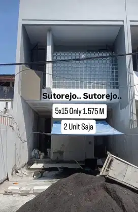 ‼️BARU GRESS READY 2 UNIT‼️ RUMAH SUTOREJO MULYOREJO MODERN MINIMALIS