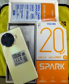 Tecno spark 20 Pro plus Nfc ram 8/256 mulus