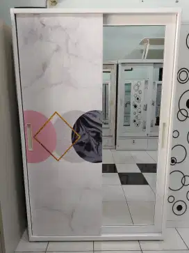 Kredit Lemari Flat 2 Pintu