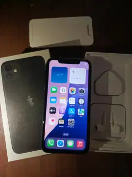 Iphone 11 64gb wifi only simlok mulus