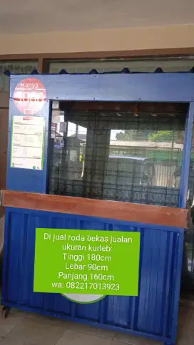 Di jual roda boot container buat jualan