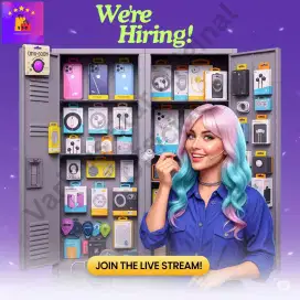 Host Live Streaming & Content Creator Wanita