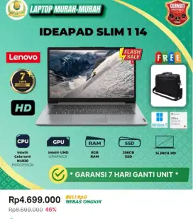LENOVO IDEAPAD SLIM 14  8/256