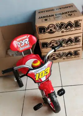 sepeda roda 3 baru merk royal