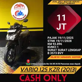 VARIO 125  KZR TH 2013 PAJAK ON KREDIT TANPA DP PAKAI CC / PAYLATER