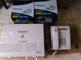 Paket Pemasangan PABX Panasonic 8,16 dan 24 ext Baru dan Orisinil