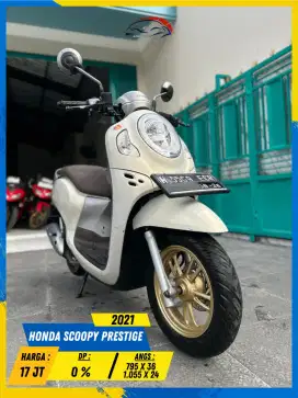 HONDA SCOOPY PRESTIGE 2021 LIKE NEW MASZEHH HIKMAH MOTOR KEPUH