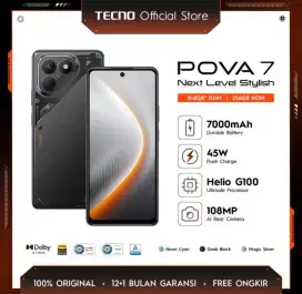 TECNO POVA 7 8/256GB NFC GARANSI RESMI