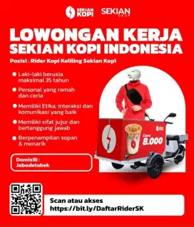 Dicari Rider Selis Kopi