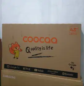 COOCAA GoogleTV 43 inch. Baru, bisa COD +Setting
