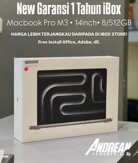 MACBOOK PRO M3 14INCH 512GB NEW IBOX