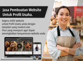 Pemuatan Website Profil Usaha Profesional dan Mobile Friendly