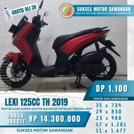 FREE OLI 3X DAN GARANSI SERVICE 1 THN YAMAHA LEXI 125 TH 2019