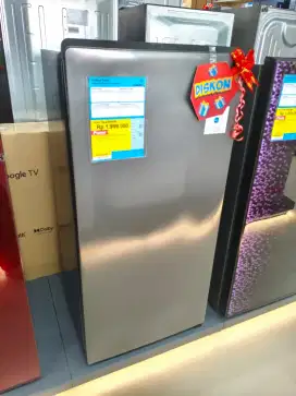 Kulkas 1 Pintu AQUA 165 Liter Bisa Cicilan Tanpa DP Bunga 0%
