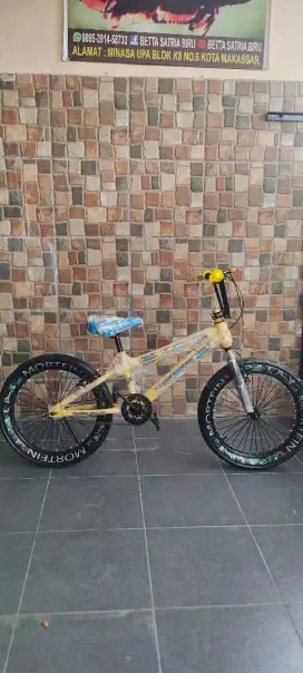 Sepeda BMX ukuran 20 free ongkir Makassar