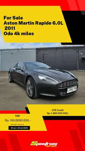 Aston Martin Rapide 6.0L V12 2011