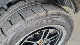 Enkei RPF1 black chrome 15 inch JFLuxury + ban SX2