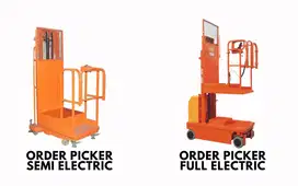 Aerial Order Picker - Tangga Barang - Tangga Elektrik Merk Noblelift