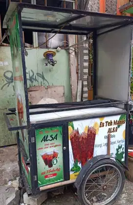 Dijual Gerobak es teh solo