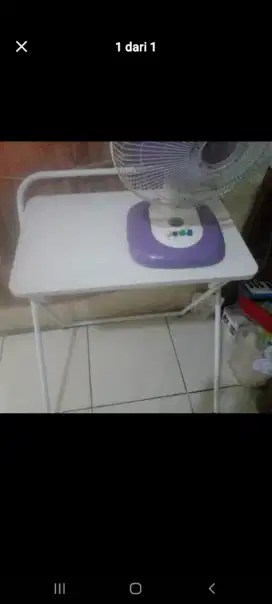 Jual aja meja lipat multiguna model tinggi kaki besi