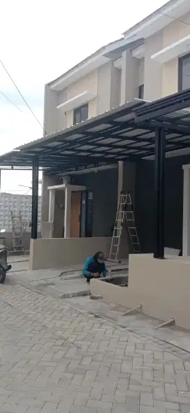 Kanopi Baja Ringan atap upvc