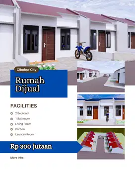 Rumah akses masuk mobil Cibubur Jakarta Timur