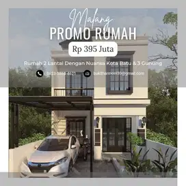 NEW Rumah Modern Malang 2 Lantai Promo Unit no.14