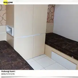 sewa bulanan apartemen studio murah aeropolis tangerang bandara soetta