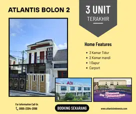 Rumah Strategis Colomadu 2 Lantai 200 meter dari jalan Raya