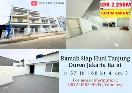Rumah Siap Huni Tanjung Duren Jakarta Barat