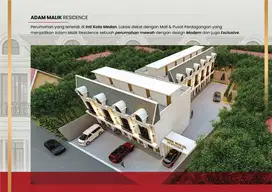 Rumah Baru Dijual di Komplek Adam Malik Residence Jalan Sekata Medan