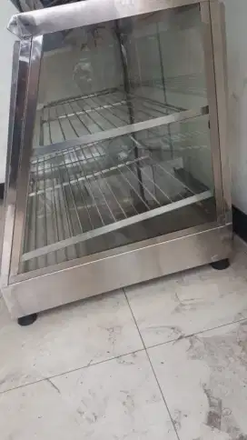 Warmer fried chicken food display