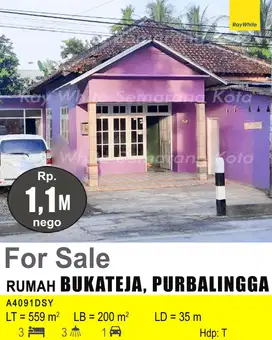 DIJUAL RUMAH DI PURBALINGGA A4091