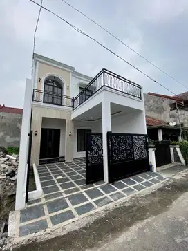 Rumah Baru 2 Lantai Modern Minimalis Area Perumahan Sulfat