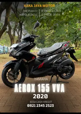 [ DP 500] AEROX 155 VVA 2020 Cash Kredit