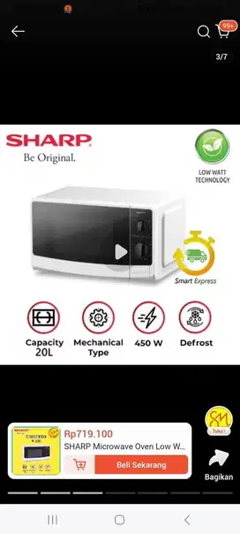 Microwave sharp