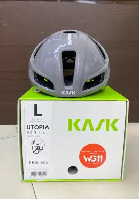 Helm Sepeda Merk Kask Utopia Y WG11 Size L - Original