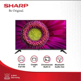 GOOGLE TV SHARP 32 INCH