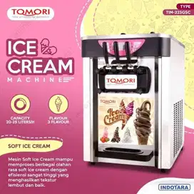 TOMORI Mesin Ice Cream 3 Tuas