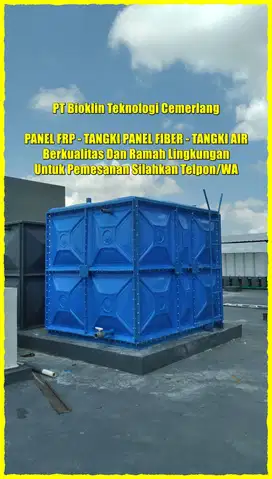 Tangki Air Kotak, Toren Air, Tangki Rooftank Kotak, Tangki Panel-Tangk