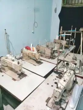 mesin jahit tipikal timbul siap kerja