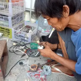 Gulung dinamo mesin air