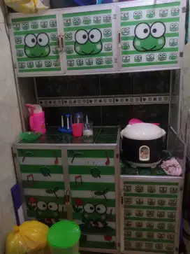 Rak piring karakter 3pintu