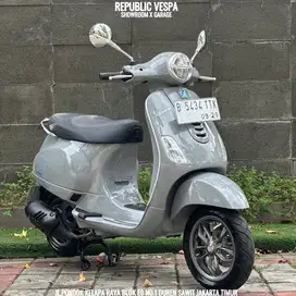 PIAGGIO VESPA LX 125 IGET LED Tahun 2024 WARNA GREY AVEO