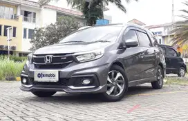 TDP 8,JT Honda Mobilio 1.5 New RS Bensin-AT Abu-Abu 2017