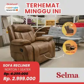 Sale sale sale sofa Recliner Norton bisa recliner dan rocking