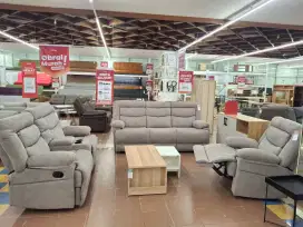 SOFA SET RECLINER *STOCK TERBATAS KHUSUS HARI INI*