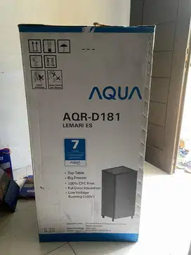 New Kulkas Aqua 1 Pintu